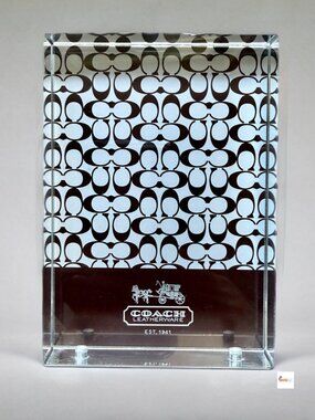 Coach x Docomo Customer Satisfaction Acrylic 2010 Photo Frame Display